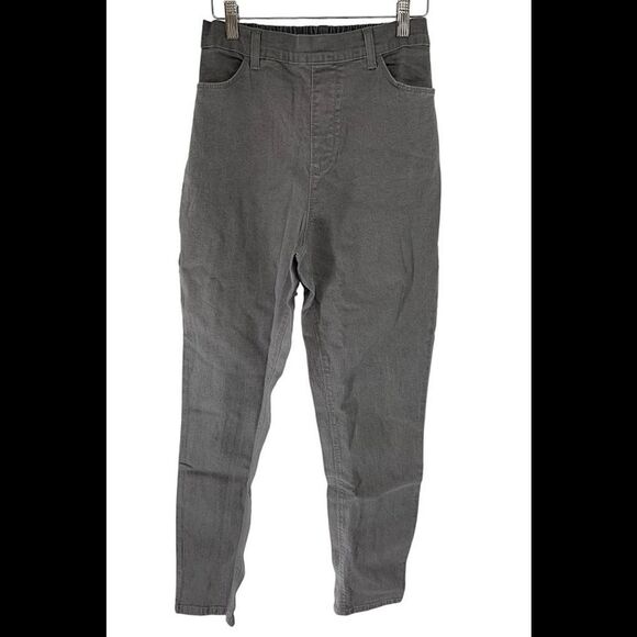 Denim & Co. Denim - Denim & Co. Classic Waist Stretch Jeggings Grey Denim - Regular